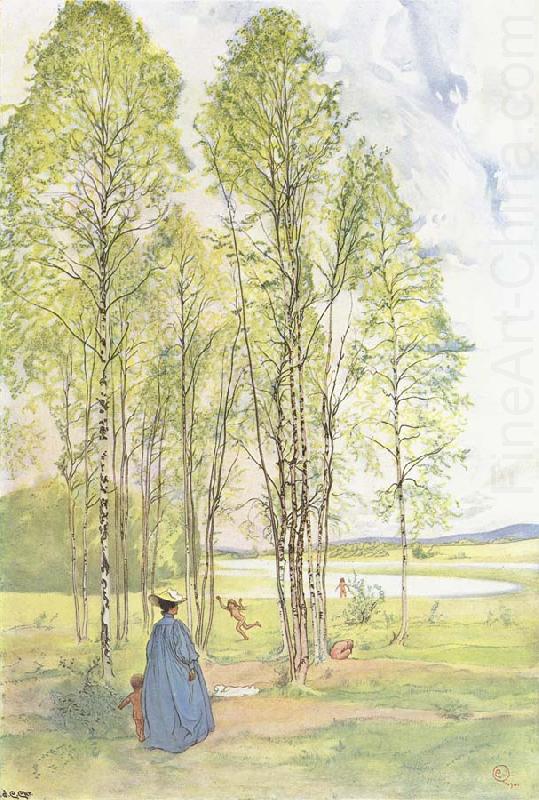 Idyll, Carl Larsson